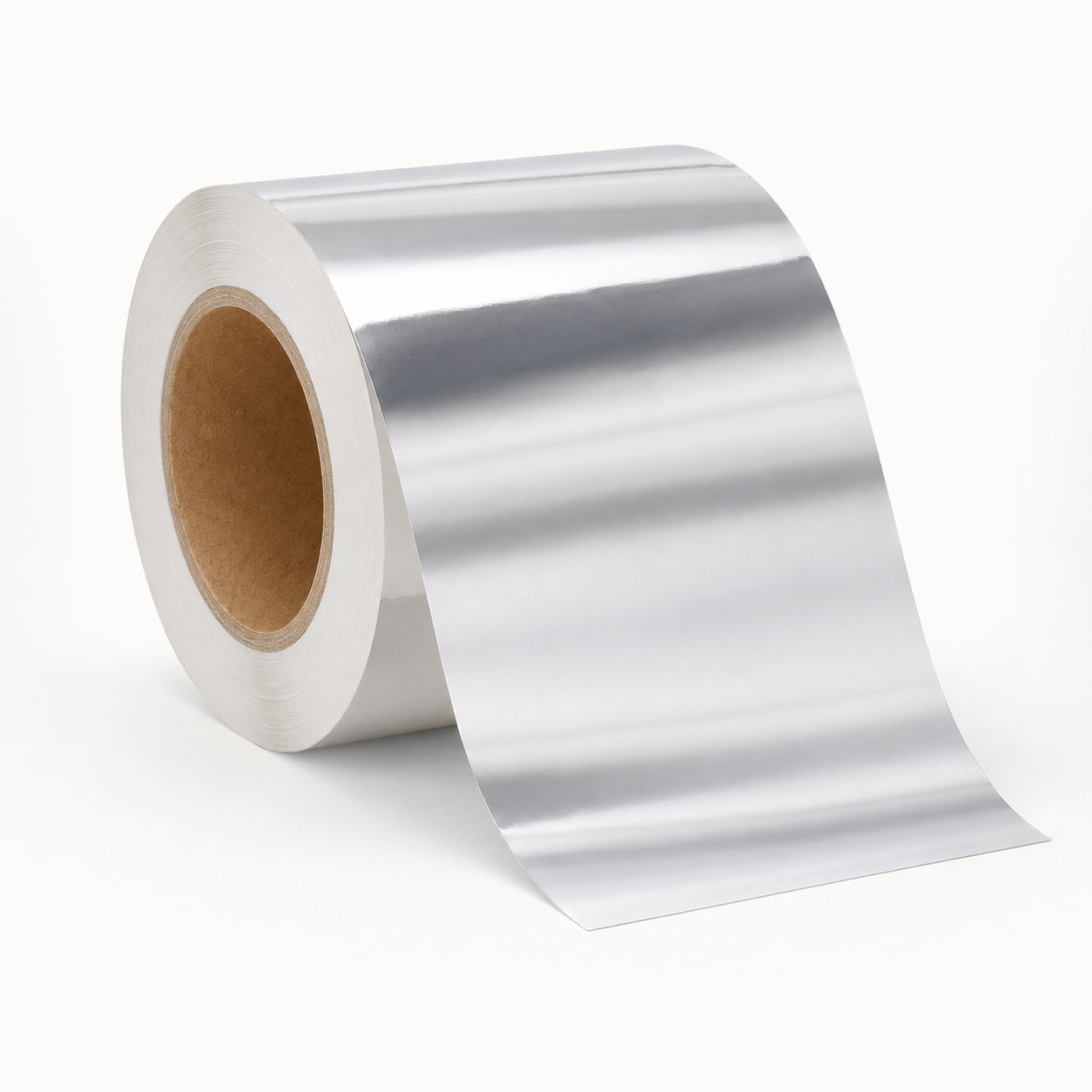 Zilver hoogglans PET etiketten