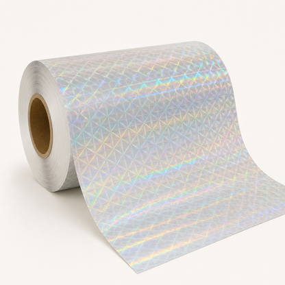 Holografisch patroon PET etiketten