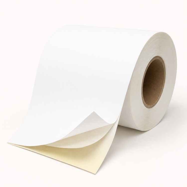 Wit mat inkjet PP wit mat inkjet PP etiketten op rol voor kleurenlabelprinter