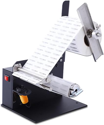 Labeldispenser voor etiketten op rol tot 108 mm breed
